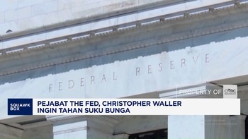 Gubernur The Fed Waller Mau Tahan Suku Bunga