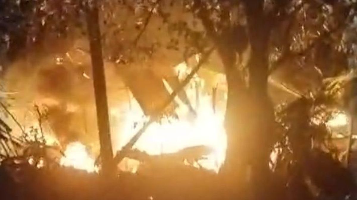 Rumah di Daerah Transmigrasi Lombok Timur Ludes Terbakar