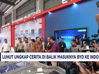 Luhut Ungkap Cerita di Balik Masuknya BYD ke Indonesia