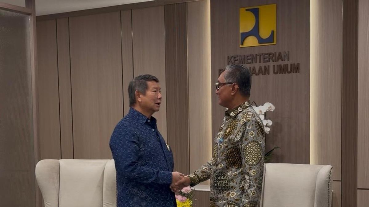 Utusan Khusus Presiden Bertemu Menteri PU Bahas Pembangunan Infrastruktur