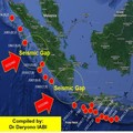 paparan anggota IABI Daryono terkait gambaran seismic gap segmen megathrust. (Dok.IABI)