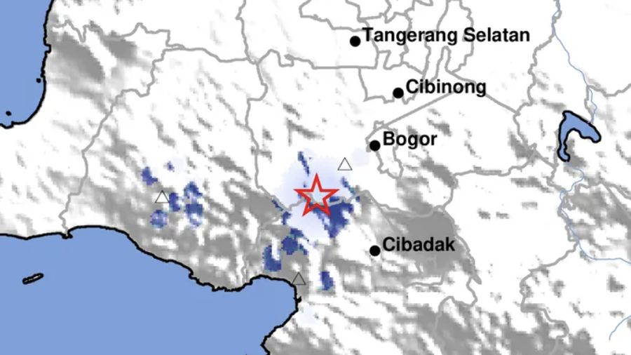 Pusat gempa berada di darat 26 km barat daya Kota Bogor, Kamis (3/9/2026). (Dok.BMKG)