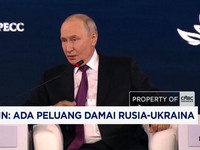 Putin: Ada Peluang Damai Rusia-Ukraina