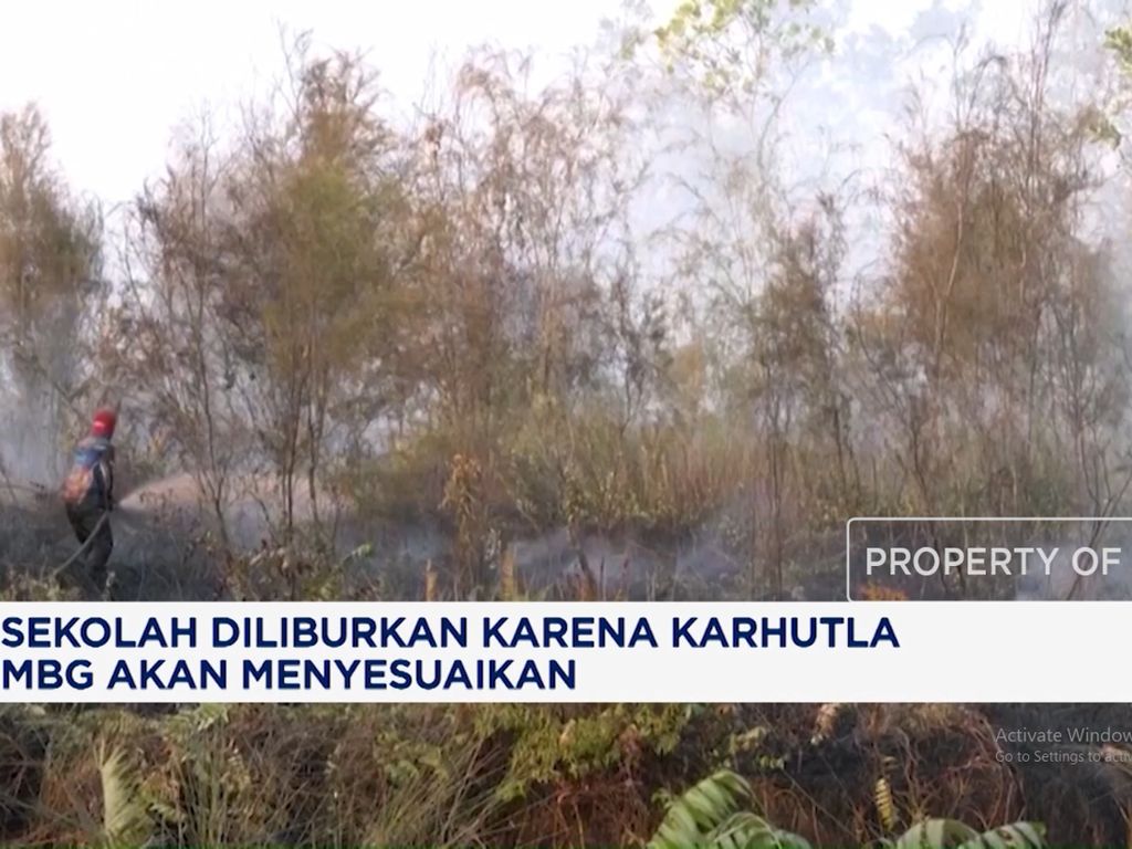 Sekolah Diliburkan Karena Karhutla, MBG Akan Menyesuaikan