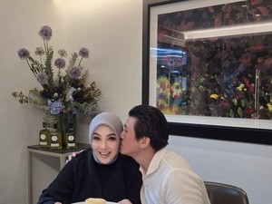 Syahrini Rayakan Ulang Tahun Mewah di Singapura Bareng Reino Barack