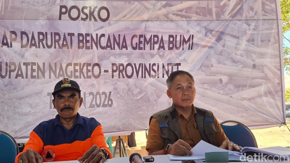2.878 Pengungsi Gempa Nagekeo Terserang ISPA, 1.223 Kena Hipertensi