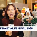 Animo Pengunjung Lampung Financial Festival 2026 Membludak