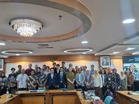 Badan Riset dan Inovasi Nasional (BRIN) bersama National Research Institute for Earth Science and Disaster Resilience (NIED) Jepang, memperkuat kerja sama penelitian di bidang pengurangan risiko bencana melalui The 1st BRINNIED Annual Disaster Risk R