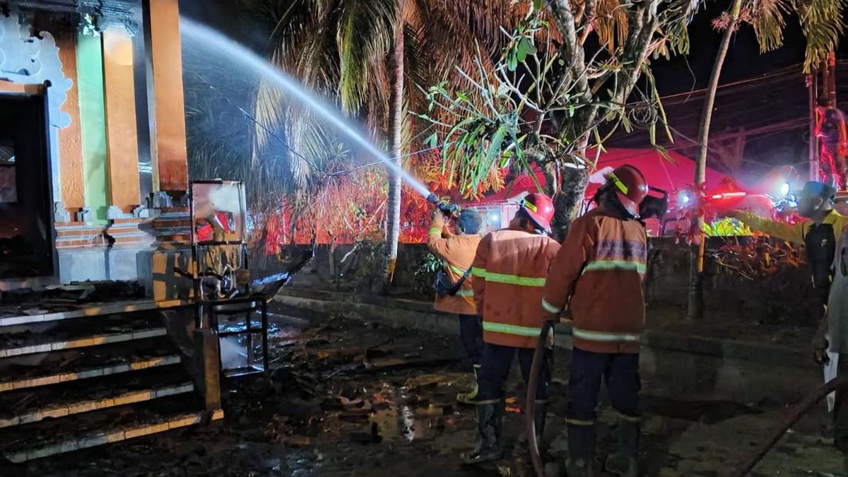 SDN 4 Tianyar Barat Karangasem Terbakar, 3 Ruangan Ludes