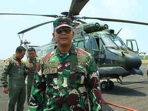 TNI AU Kerahkan Helikopter Caracal H225M untuk Tangani Karhutla di IKN