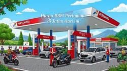 Harga BBM Pertamina Jatim Hari Ini, Ada yang Naik Rp 4.000