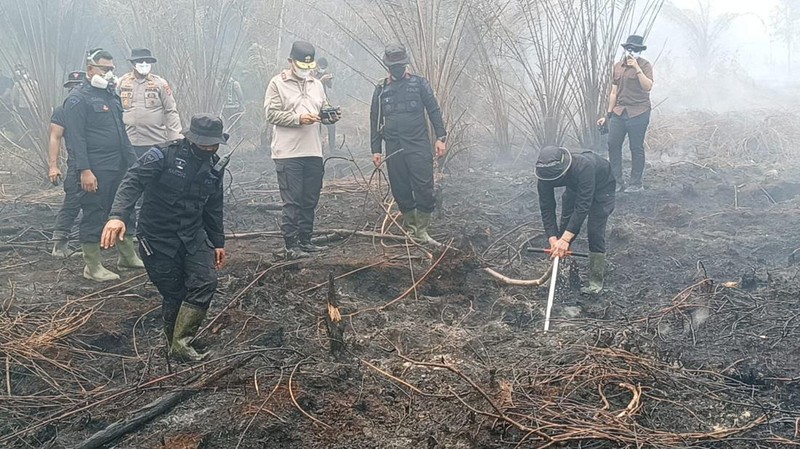 Polda Kalimantan Tengah (Kalteng) mendapat dukungan inovasi dari Korbrimob Polri untuk menangani kebakaran hutan dan lahan (karhutla), khususnya di kawasan gambut.
