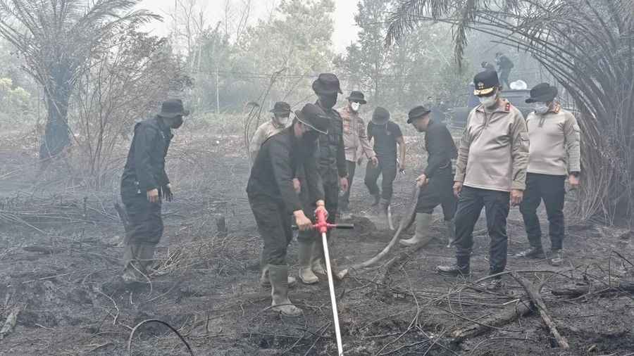 Polda Kalimantan Tengah (Kalteng) mendapat dukungan inovasi dari Korbrimob Polri untuk menangani kebakaran hutan dan lahan (karhutla), khususnya di kawasan gambut.