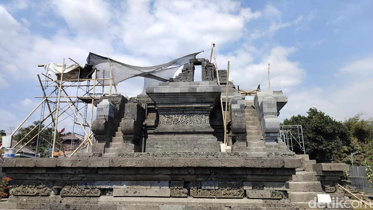 Pemugaran Candi Jago Malang Masuk Tahap 2