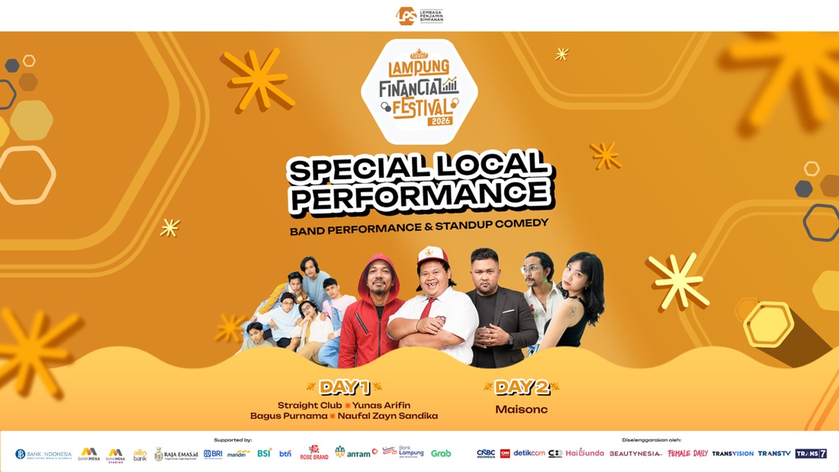 Ada Straight Club Sampai Maisonc Meriahkan Lampung Financial Festival!