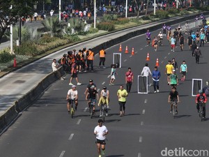 Video Imbas Abu Krakatau, CFD Jakarta Ditutup Lebih Cepat!