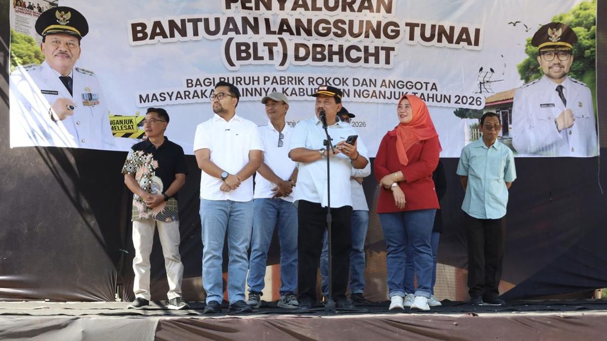 Wabup Nganjuk Salurkan BLT Cukai untuk 4.095 Pekerja Rokok