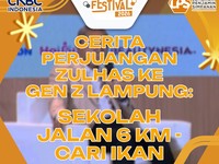 Cerita Perjuangan Zulhas Ke Gen Z Lampung: Sekolah Jalan 6 KM - Cari Ikan di Laut