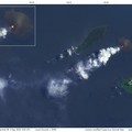 Citra satelit Sentinel-2B yang merekam Gunung Anak Krakatau pada dua hari sebelumnya, 3 September 2026 pukul 03.05 UTC, menunjukkan aktivitas erupsi yang lebih rendah. Citra tersebut menggabungkan spektrum visual dan inframerah gelombang pendek (SWIR