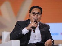 Direktur Jenderal Stabilitas dan Pengembangan Sektor Keuangan (SPSK) Kementerian Keuangan Herman Saheruddin dalam Lampung Financial Festival 2026, Minggu (6/9/2026).