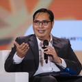 Direktur Jenderal Stabilitas dan  Pengembangan Sektor Keuangan (SPSK) Kementerian Keuangan, Herman Saheruddin saat menyampaikan pemaparan dalam Lampung Financial Festival di Hotel Novotel, Bandar Lampung, Minggu (65/9/2026). (CNBC Indonesia/Tri Susil