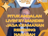 Fitur Andalan Livin' By Mandiri Jaga Keamanan Rekening Nasabah