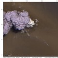 Gunung api Anak Krakatau di Indonesia terlihat mengalami erupsi kuat dalam citra satelit Sentinel-2C yang direkam pada pukul 02.55 UTC (09.55 WIB), Sabtu (5/9/2026). (X/@Marco_Langbroek)