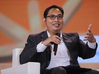 Herman Saheruddin, Direktur Jenderal Stabilitas dan Pengembangan Sektor Keuangan (SPSK) Kementerian Keuangan, dalam sesi Talk Show di Lampung Financial Festival 2026, Bandar Lampung, Minggu (6/8/2026).