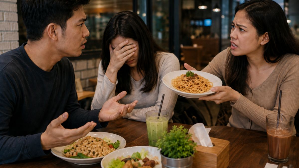 Pria Ini Kesal Diejek 'Babi' oleh Adik Pacarnya yang Ogah Bayar Makan