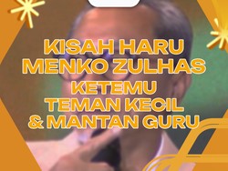 Kisah Haru Menko Zulhas Ketemu Teman Kecil & Mantan Guru