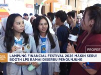 Lampung Financial Festival 2026 Makin Seru! Booth LPS Ramai Diserbu Pengunjung