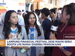 Lampung Financial Festival 2026 Makin Seru! Booth LPS Ramai Diserbu Pengunjung