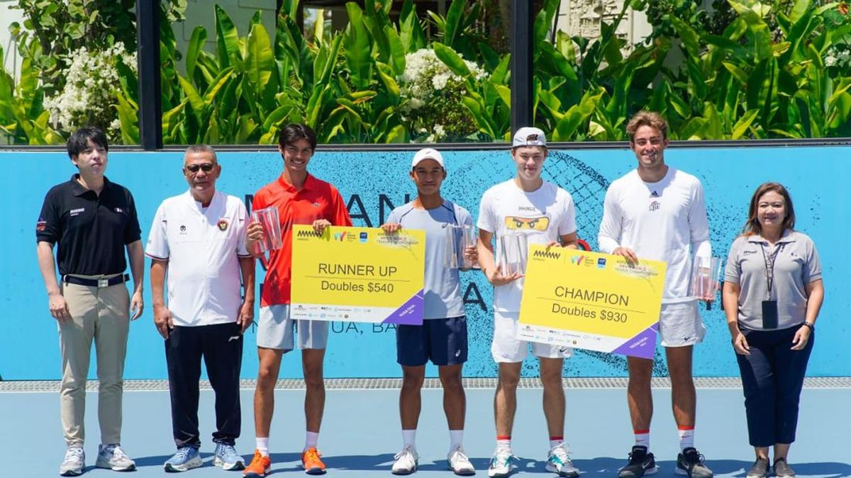 Men's World Tennis Championship: Rafalentino/Ethan Gagal Juara