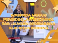 Pesan BNI Ke Nasabah Muda: Jangan Sembarang Klik Situs Bodong & Jaga Kerahasiaan OTP
