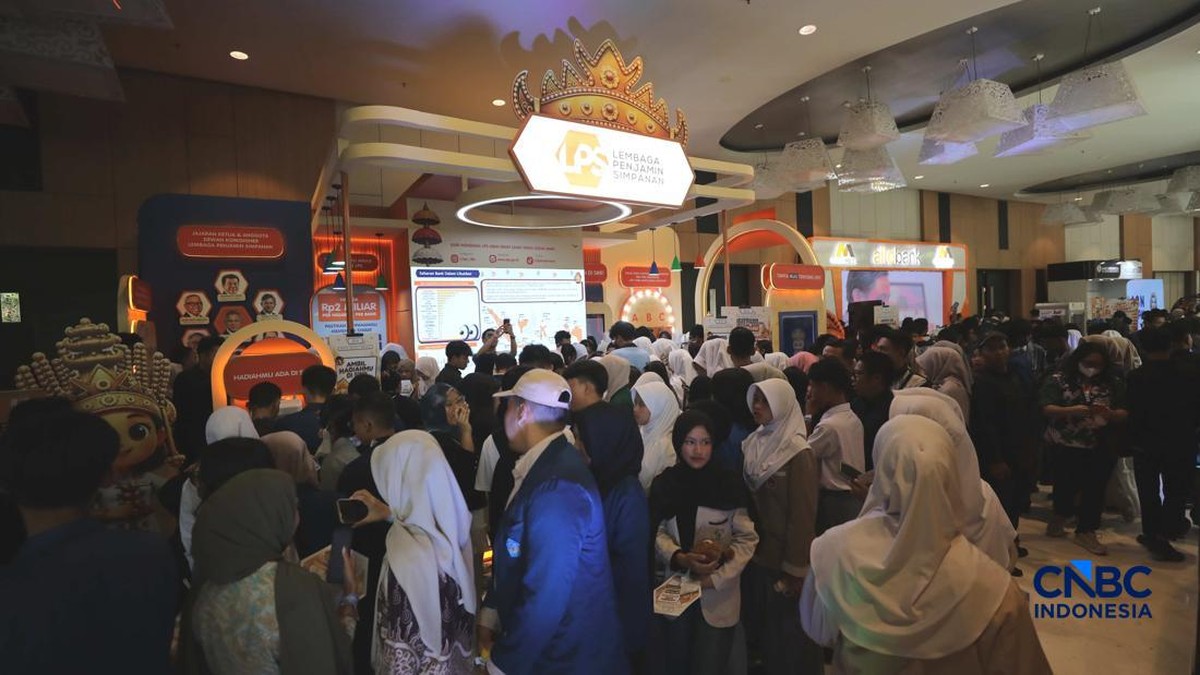 Potret Keramaian Booth LPS di Lampung Financial Festival 2026