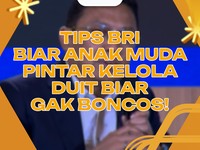 Tips BRI Biar Anak Muda Pintar Kelola Duit Biar Gak Boncos!