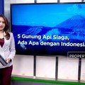 5 Gunung Api Siaga, Ada Apa Dengan Indonesia?