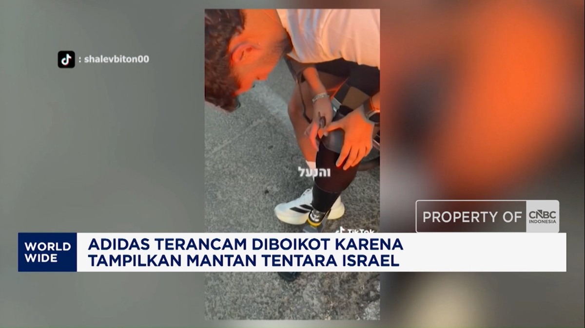 Video: Adidas Terancam Diboikot karena Tampilkan Mantan Tentara Israel