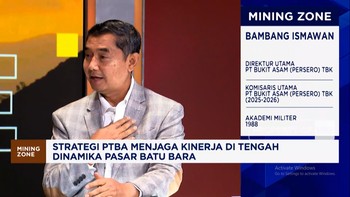 Bambang Ismawan & Strategi PTBA Jaga Kinerja di Tengah DInamika Pasar Batu Bara
