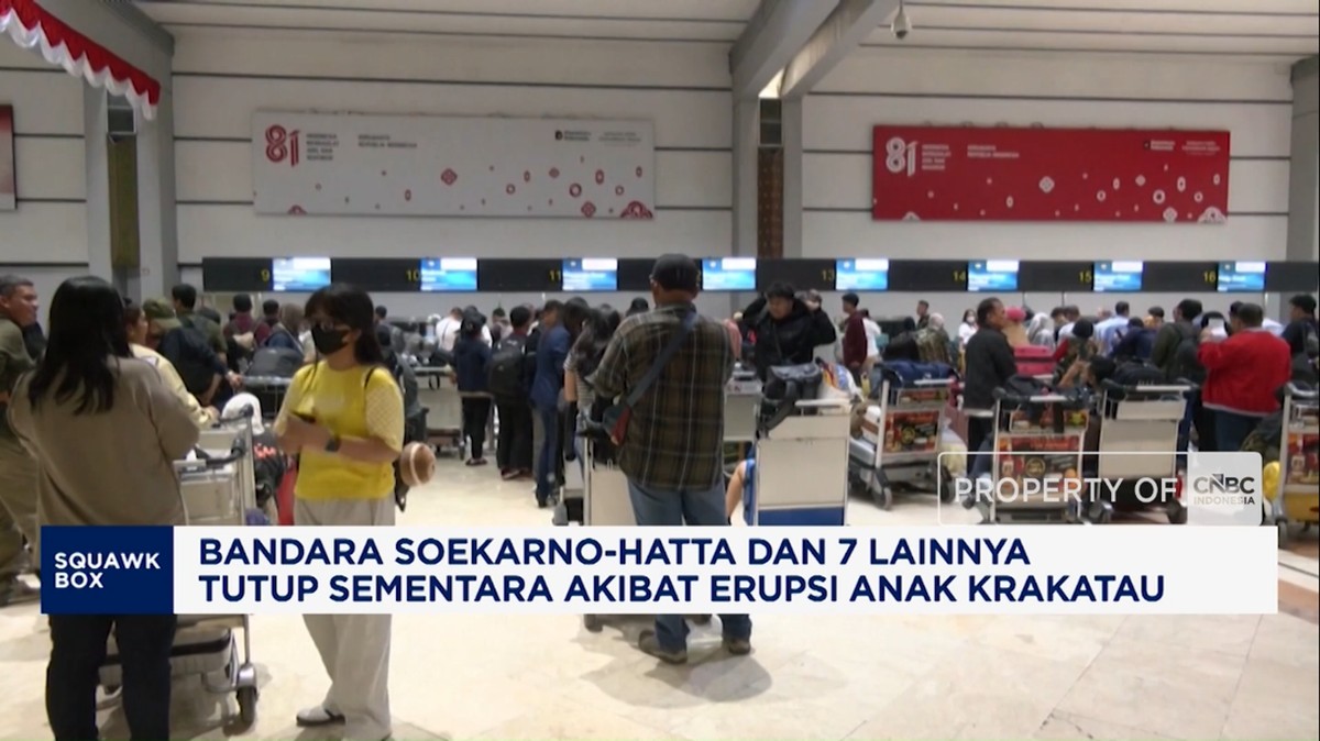 Video: Bandara Soetta Tutup Sementara Akibat Erupsi Anak Krakatau