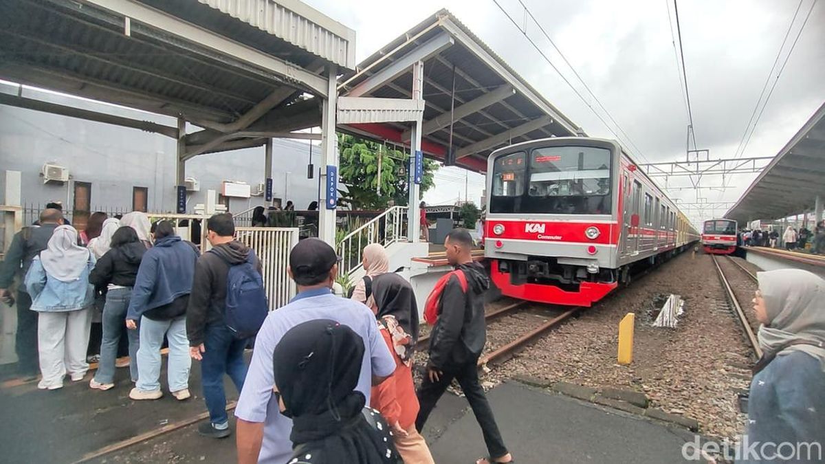 Pohon Tumbang di Antara UI-Pasar Minggu, KRL Red Line Terganggu — NadiKabar.com