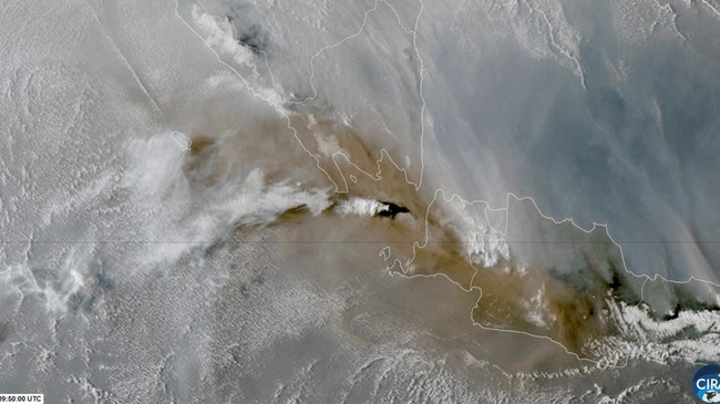 Episode Erupsi Menerus Gunung Anak Krakatau Mulai Menurun!