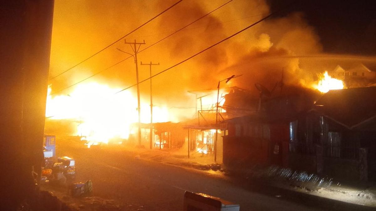 Horor Kebakaran Pasar Paniai Tewaskan 11 Warga Makassar hingga Toraja