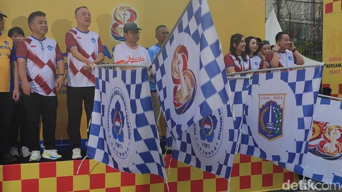 Ketua PSMTI Jalan Pagi Bareng 3.000 Peserta Chairy Walk & Health Day 2026