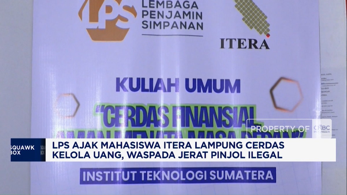 Video: LPS Ajak Mahasiswa ITERA Lampung Cerdas Kelola Uang