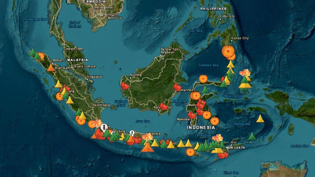 28 Insiden Gunung Meletus Dalam 24 Jam Terakhir, Cek Daftar Lengkapnya