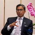Managing Director, Global Relations & Communications BPI Danantara, Pahala Nugraha Mansury dalam program CNBC Indonesia Squawk Box di Jakarta, Senin (7/9/2026). (CNBC Indonesia TV)