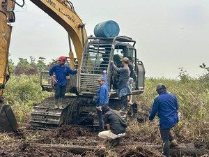 Tim Karhutla Temukan Alat Berat di Hutan Ketapang, Penyidik Kejar Pemodal