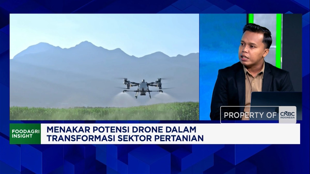 Video: Cara Drone Bantu Petani, Tebar Pupuk hingga Angkut Hasil Panen