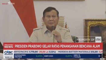 Prabowo Pimpin Ratas Bencana Karhutla, Gempa NTT - Erupsi Gunung Anak Krakatau